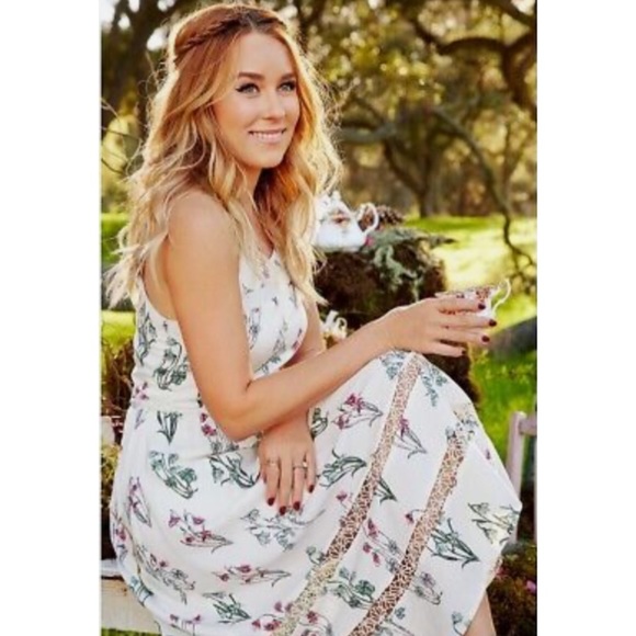 Disney x LC Lauren Conrad Alice in Wonderland Print Midi Dress - Picture 2 of 16